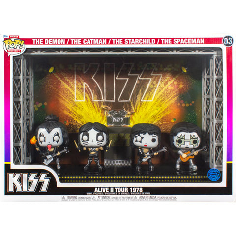 Image of KISS - Alive II 1978 Tour US Exclusive Pop! Moment Deluxe