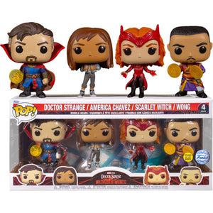 Doctor Strange 2: Multiverse of Madness - US Exclusive Pop! 4-Pack