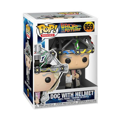Back to the Future - Doc with Helmet Pop! Vinyl