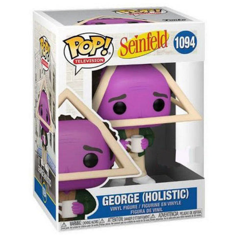 Image of Seinfeld - George Holistic with Purple Face US Exclusive Pop! Vinyl