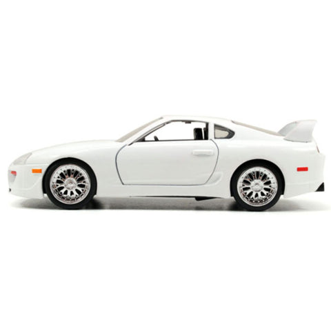 Image of Fast and Furious - 1995 Toyota Supra White 1:32 Scale Hollywood Ride