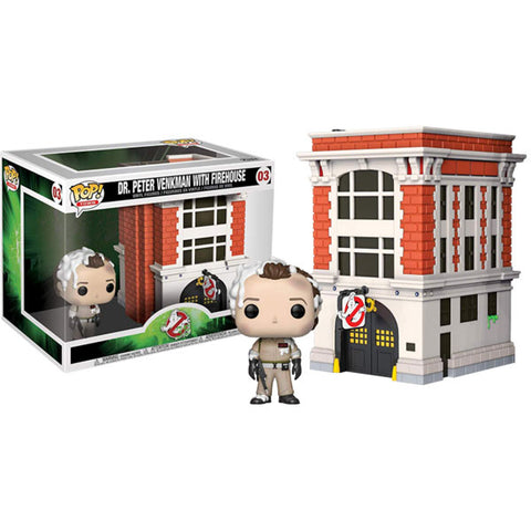 Image of Ghostbusters - Peter with Firehouse Pop! Town