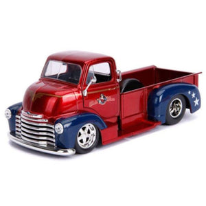 DC Bombshells - 1952 Wonder Woman Chevy Pickup 1:24 Scale Hollywood Ride