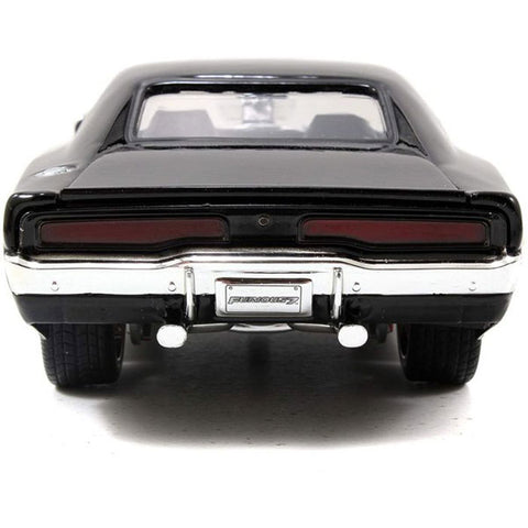 Image of Fast and Furious - 1970 Dom's Dodge Charger with Dom 1:24 Scale Diecast Model Kit