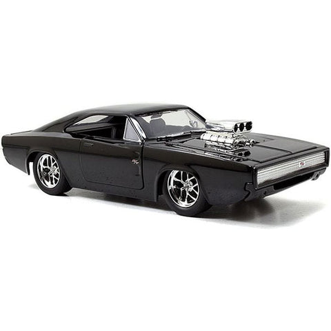 Image of Fast and Furious - 1970 Dom's Dodge Charger with Dom 1:24 Scale Diecast Model Kit