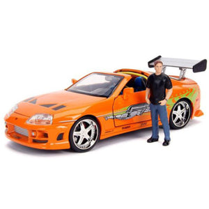Fast and the Furious - 1994 Brian's Toyota Supra MK IV 1:24 Scale Diecast Model Kit