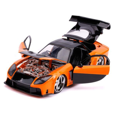 Image of Fast and the Furious: Tokyo Drift - Han’s 1997 Mazda RX-7 1:24t Scale Hollywood Ride