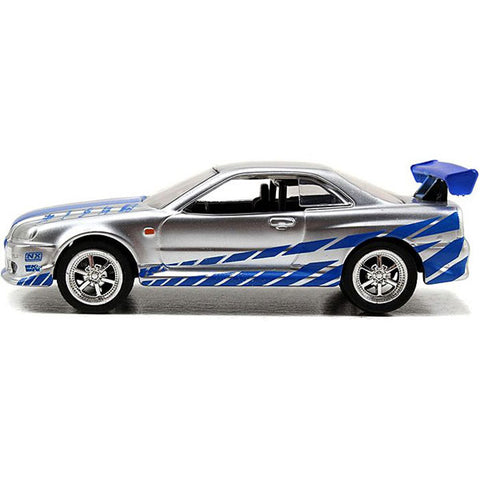 Image of Fast and Furious - Brian's Nissan GT-R 1:55 Scale Diecast Model Kit