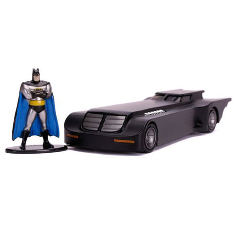 Image of Batman The Animated Series - Batmobile with Figure 1:32 Scale Hollywood Ride
