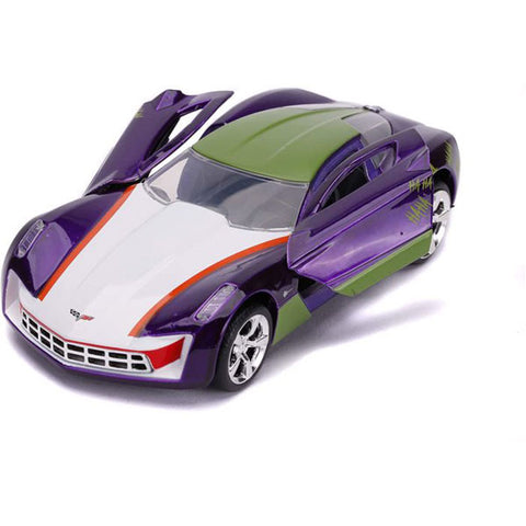 Image of Batman - 2009 Corvette Stingray Joker 1:32 Scale Hollywood Ride
