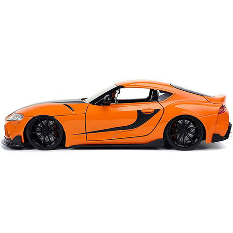 Image of Fate of the Furious - 2020 Toyota GR Supra Metallic Orange 1:24 Scale Hollywood Ride