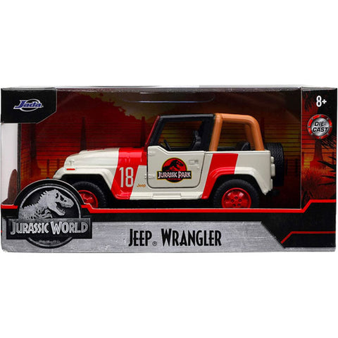 Image of Jurassic World - 1992 Jeep Wrangler 1:32 Scale Hollywood Ride