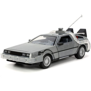 Back to the Future - DeLorean Time Machine 1:24 Scale Hollywood Ride