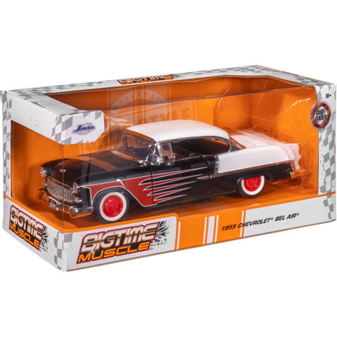 Image of Big Time Muscle - 1955 Chevrolet Bel Air 1:24 Scale