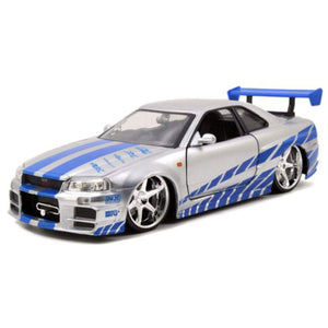 Fast and Furious - 2002 Nissan Skyline GT-R 1:24 Scale Hollywood Ride