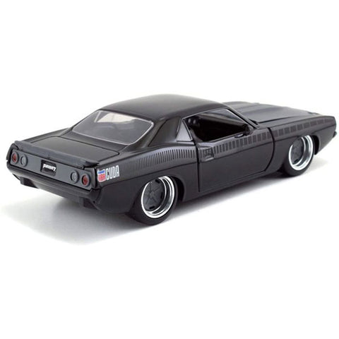 Image of Fast and Furious 7 - 1973 Letty's Plymouth Barracuda 1:24 Scale Hollywood Ride