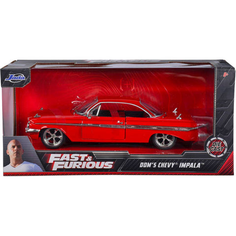 Image of Fate of the Furious - Dom’s 1961 Chevrolet Impala Sport Coupe 1:24 Scale Hollywood Ride