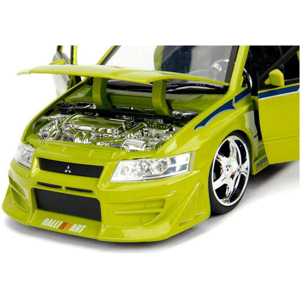 Fast & Furious - Brians 2002 Mitsubishi Lancer Evolution VII 1:24 Scale Hollywood Ride