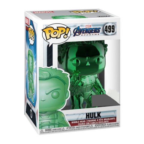 Avengers 4: Endgame - Hulk Green Chrome US Exclusive Pop! Vinyl