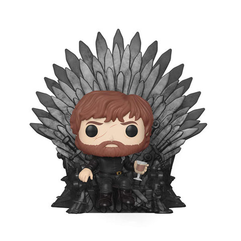 Image of Game of Thrones - Tyrion on Iron Throne Pop! Deluxe