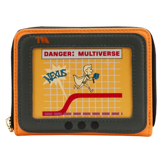 Loungefly - Loki (TV) - TVA Miss Minutes Zip Purse