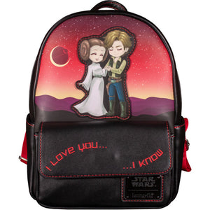 Loungefly - Star Wars - Princess Leia & Han Solo US Exclusive Mini Backpack