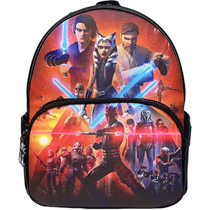 Loungefly - Star Wars: The Clone Wars - Lightsaber Glow US Exclusive Mini Backpack