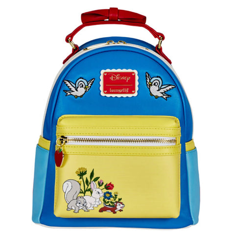 Image of Loungefly - Snow White & The Seven Dwarfs - Bow Handle Mini Backpack