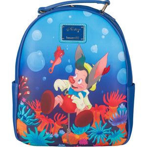 Loungefly - Pinocchio (1940) - Sea US Exclusive Mini Backpack