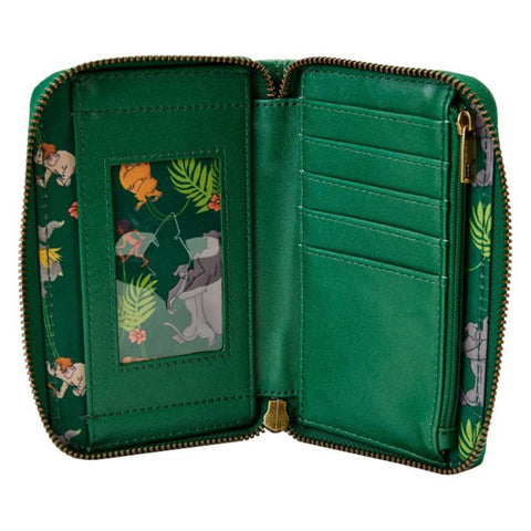 Image of Loungefly - Jungle Book - Book Cover Zip Around Wallet