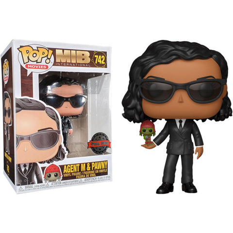 Image of Men In Black 4: International - Agent M with Pawny US Exclusive Pop! Vinyl