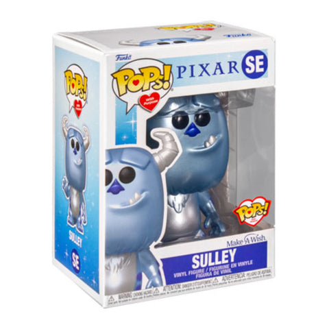 Image of Monsters Inc. - Sulley Metallic Make-A-Wish Pop! Vinyl with Purpose