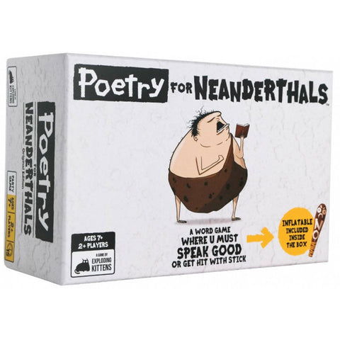 Image of Poetry For Neanderthals