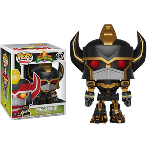 Image of Power Rangers - Megazord Black and Gold 6 Inch US Exclusive Pop! Vinyl
