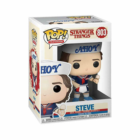 Image of Stranger Things S3 - Steve with Hat And Ice Cream Pop! Vinyl