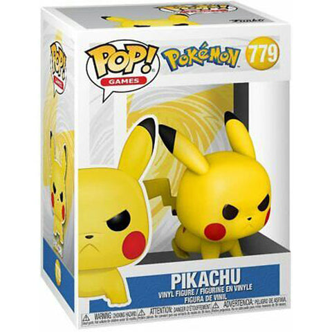 Image of Pokemon - Pikachu (Angry Crouching) Pop! Vinyl