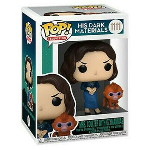 Image of His Dark Materials - Mrs Coulter with Daemon Pop! Vinyl