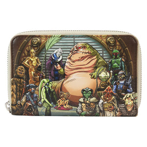 Loungefly - Star Wars - Return of the Jedi 40th Anniversary Jabbas Palace Zip Around Wallet