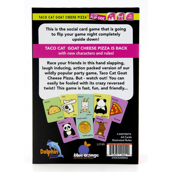 Taco Cat Goat Cheese Pizza on the Flip Side