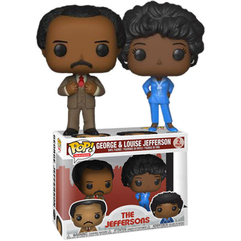 The Jeffersons - George And Louise US Exclusive Pop! Vinyl 2-pack