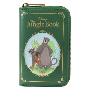Loungefly - Jungle Book - Book Cover Zip Around Wallet