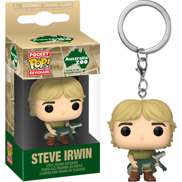 Crocodile Hunter - Steve Irwin Pop! Keychain