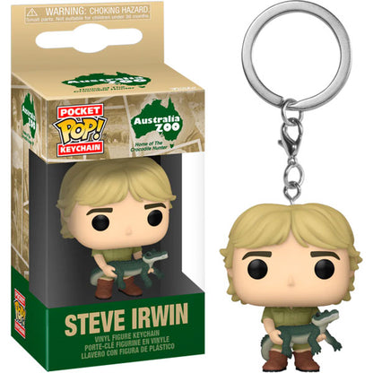 Crocodile Hunter - Steve Irwin Pop! Keychain