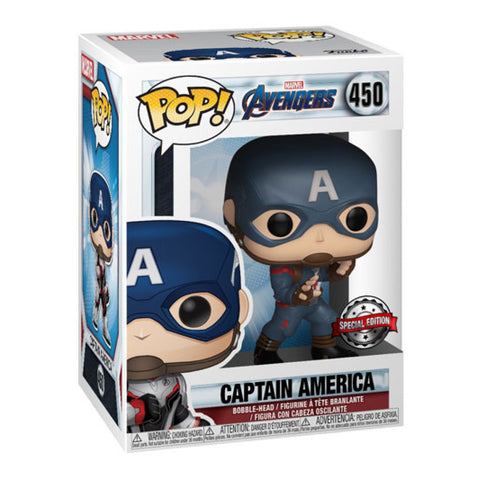 Image of Avengers 4 Endgame - Captain America Pop! Vinyl